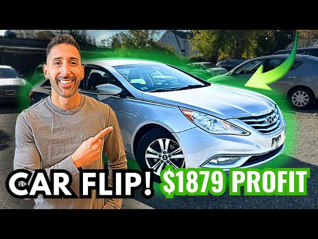 I Made An Easy $1800 Flipping Cars How To Full Process