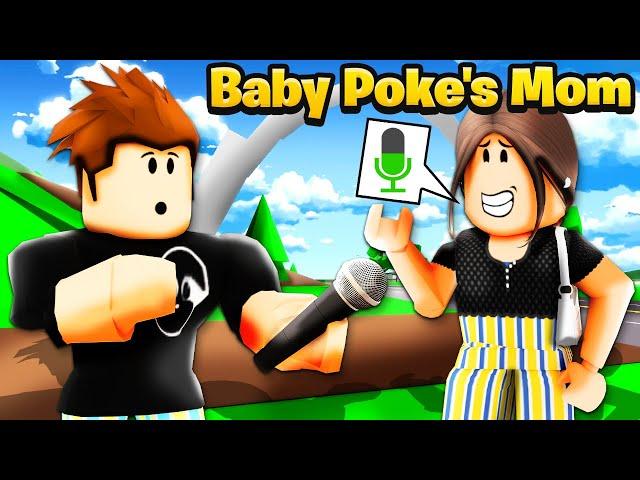 I Revealed BABY POKES MOMS Voice..