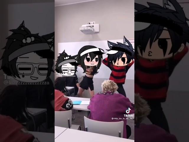 Gacha life heads tiktok at school