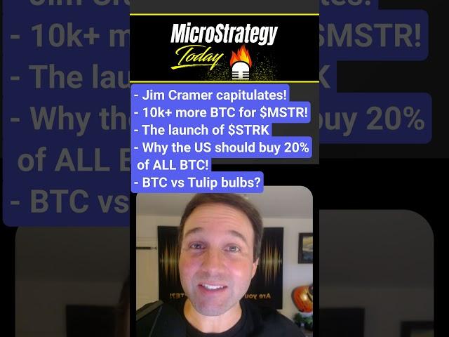 MicroStrategy's BIG announcement and how it changes the game #mstr #bitcoin #microstrategy #saylor