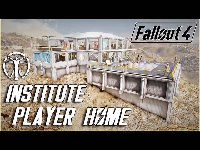 Fallout 4 Settlement Project 2022 - Institute Player Home (Conquest)