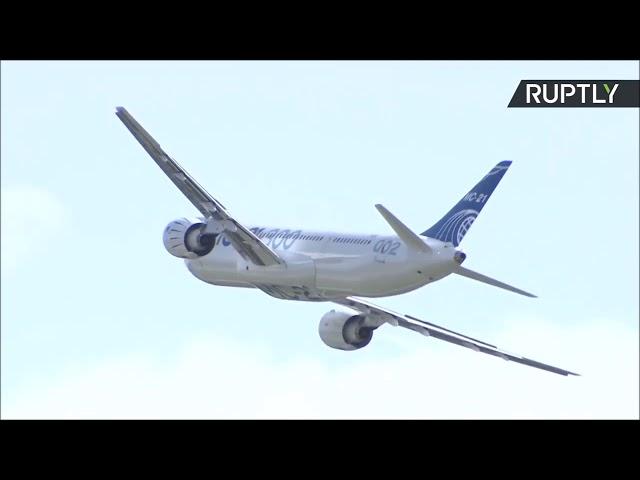 Irkut MC-21 demonstration at MAKS 2019