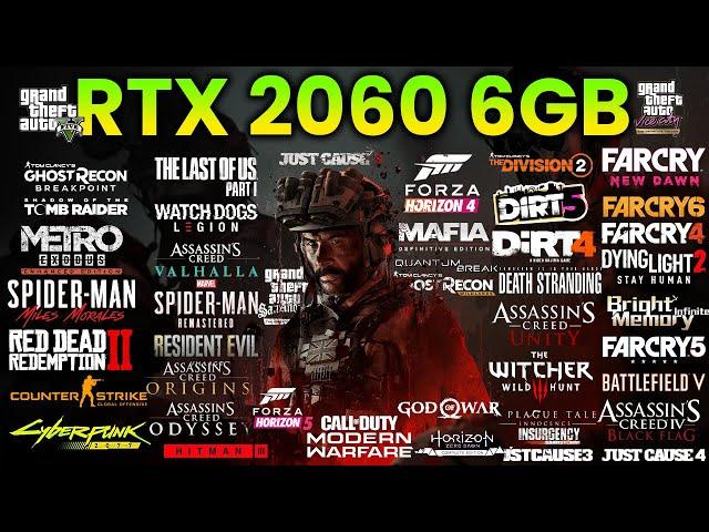 RTX 2060 6GB - 35 Best Graphics Games in 2023