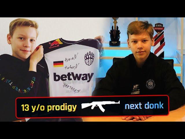 Is This Kid The NEXT DONK!? - 13 Year Old Prodigy Highlights