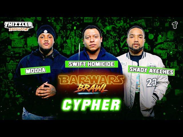 Bar Wars Brawl Cypher || Shady Ayeches, Swift Homicide & Mooda - Skeletons In The Closet