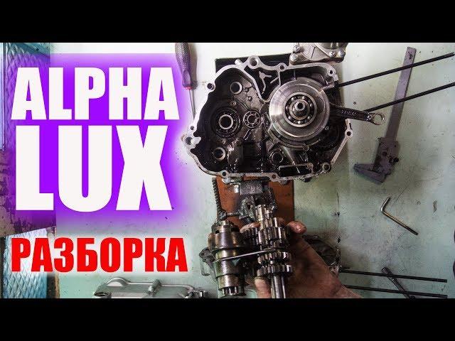 Alpha - Lux ( РАЗБОРКА ) | Мопед Альфа | Ремонт Мопеда