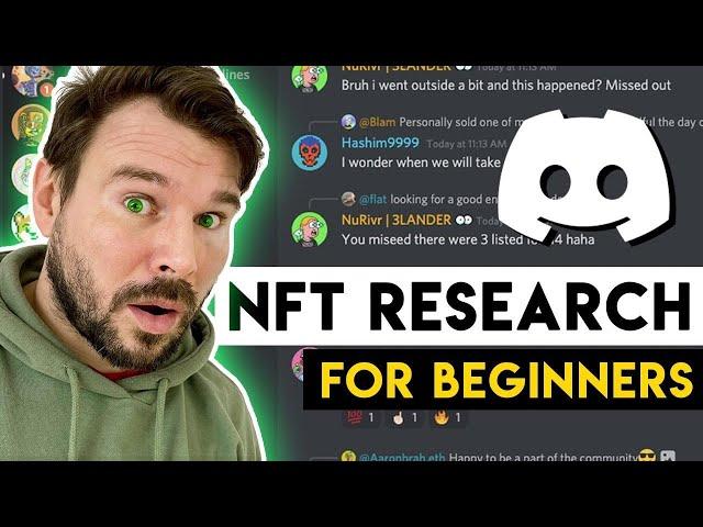 NFT Discord For Beginners - How To Use Discord for NFT Research Tutorial 2022