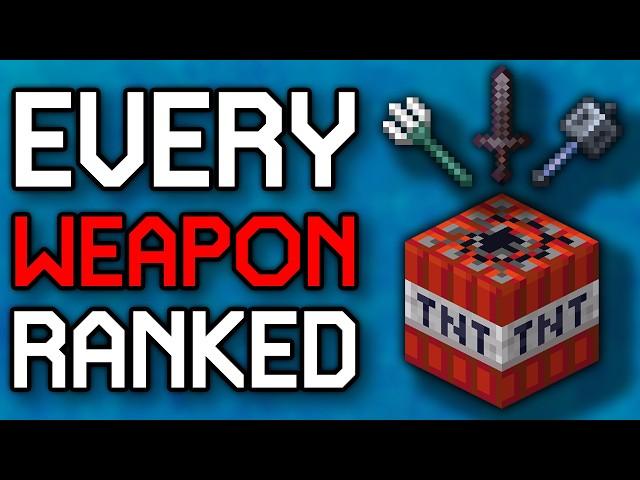 Ranking EVERY Weapon in Minecraft