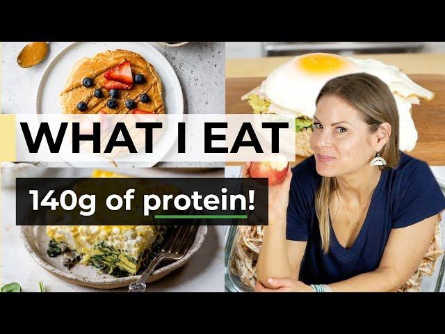 WHAT I EAT IN A DAY | 48 Year Old, Whole Food, High Protein 