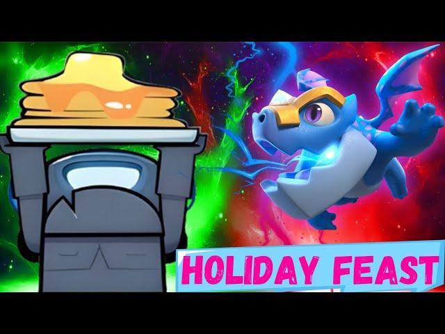 HERE IS THE BEST TWO DECKS FOR *HOLIDAY FEAST CHALLENGE* CLASH ROYALE 