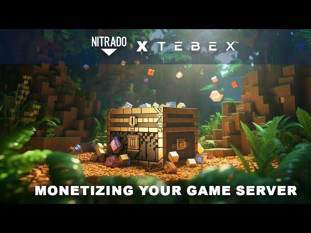 Monetizing Your Gaming Server With Tebex! #Nitrado Guides