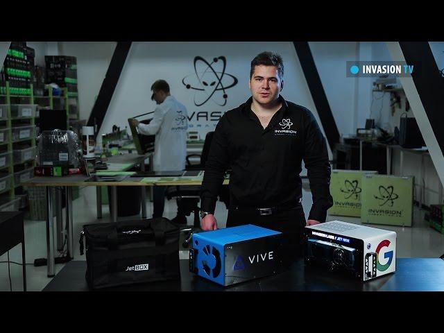 INVASION Labs за 60 секунд: JET BOX для HTC, INTEL и GOOGLE