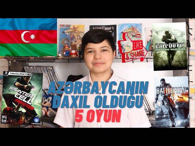 Azərbaycanın daxil olduğu 5 məşhur video oyun #azerbaijan #games #cod4 #battlefield4 #gamers #genc