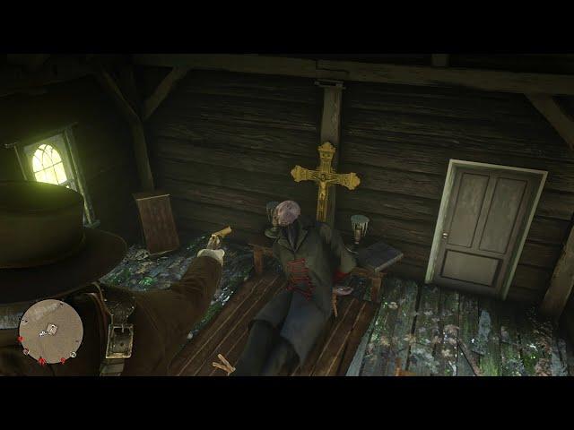 RDR2 - If you bring a Vampire into a Tiny Church, something strange will happen