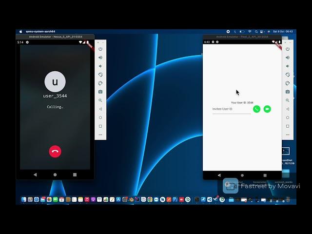 Flutter how to make voice call app