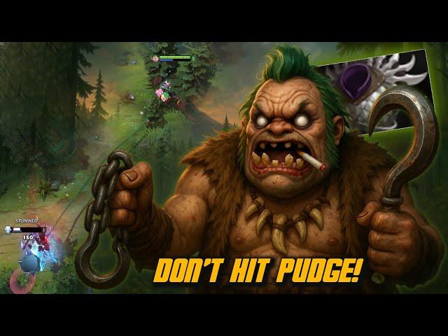  PUDGE BECAME UNTOUCHABLE RAIDBOSS! HOOK → BLADE MAIL  Dota2