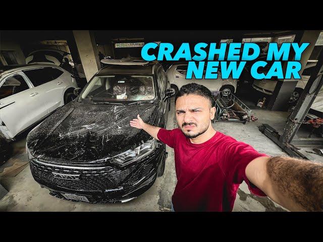 Crashed my new CAR  | VLOG | ukhano