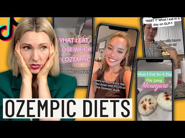 Dietitian Reviews Popular OZEMPIC Diet What I eat In a Day (Harmful or Helpful?!)