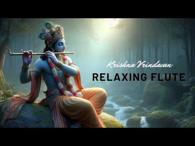 Krishna vrindaban Flute ||  Sleep Music , Meditation Music, Study, Calming Music