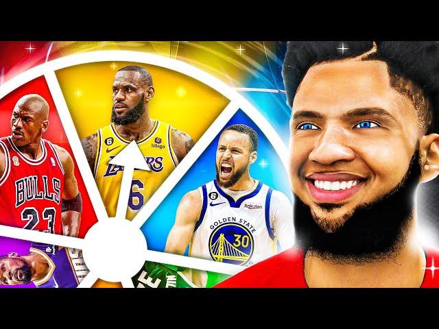 Wheel of NBA PLAYERS Create My BUILD.. (NBA 2K24)