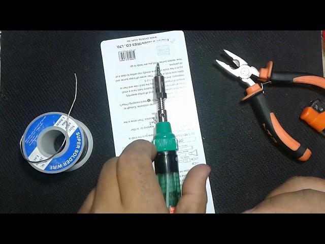 Gas soldering tool