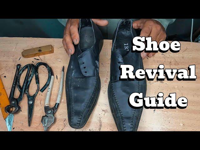 Classic Men's Shoes Restoration | Timeless Elegance Revived