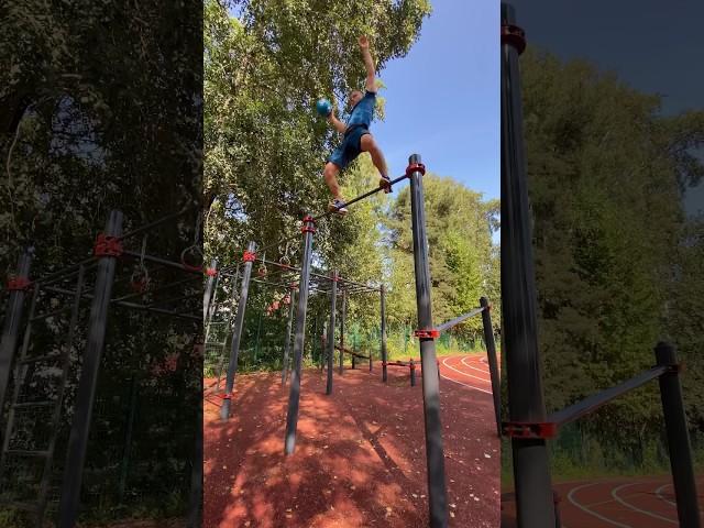 ️ Что-то непонятное опять сделал.. #workout #parkourninja #sports #youtubeshorts