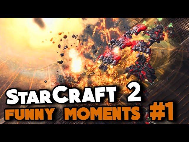 StarCraft 2 is FUNNY ! - Best Plays/Moments Compilation #1