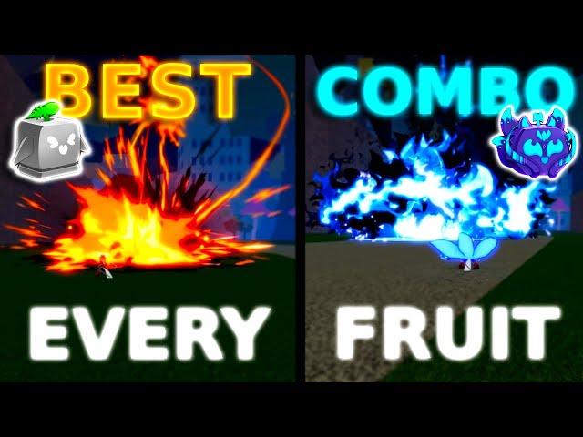 The BEST Combos for EVERY Fruit in Blox Fruits...