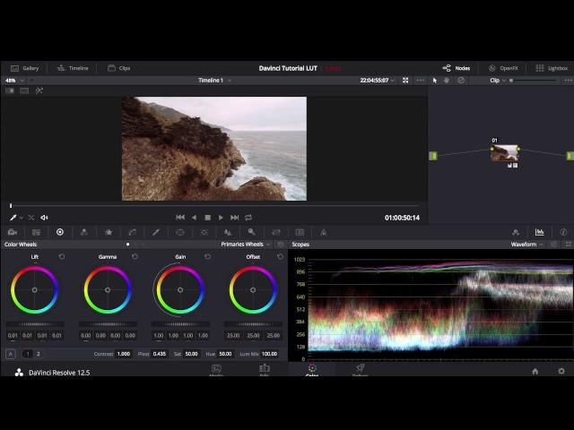 How to Install & Use LUTs in Davinci Resolve