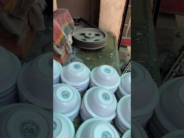 melamine crockery making on automatic hydraulic press machine #shorts #satisfying #utensils