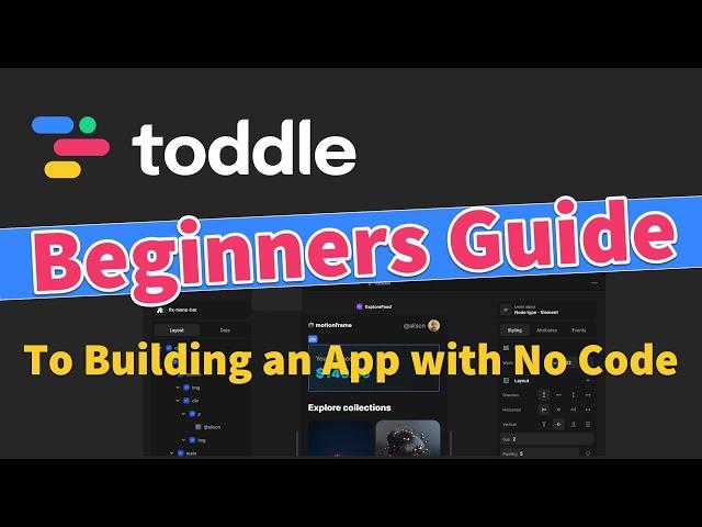 Toddle Beginners Guide To Building An App With No Code