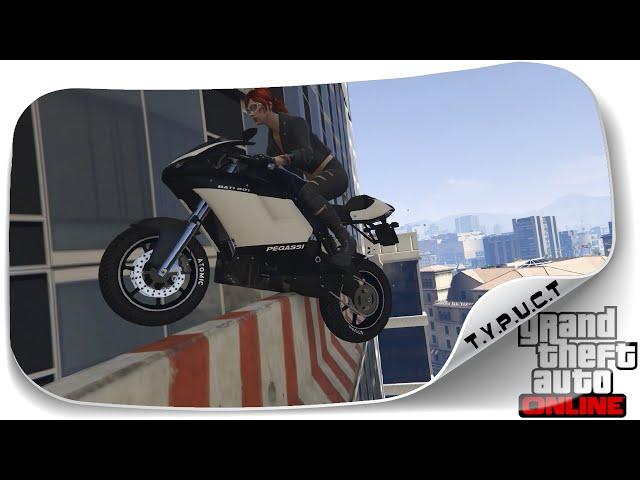 #TPCT - 170 минут потнейшего каскадерского мото-паркура в GTA 5 Online