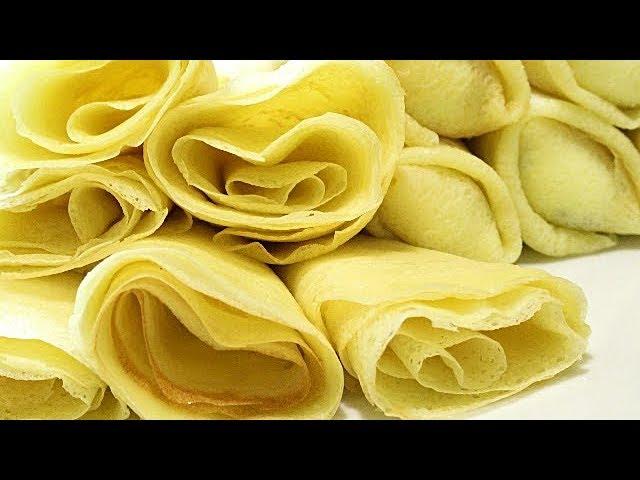 Идеальные блины для любой начинки/Perfect pancakes for any filling