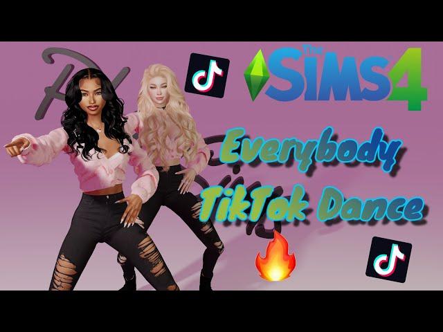 TikTok "Everybody" TikTok Dance Animation for The Sims 4