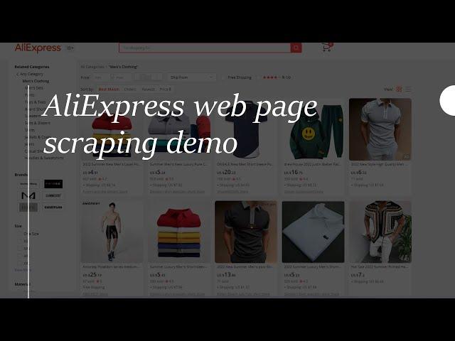 How to scrape AliExpress web site using python| AliExpress website scraping  using python