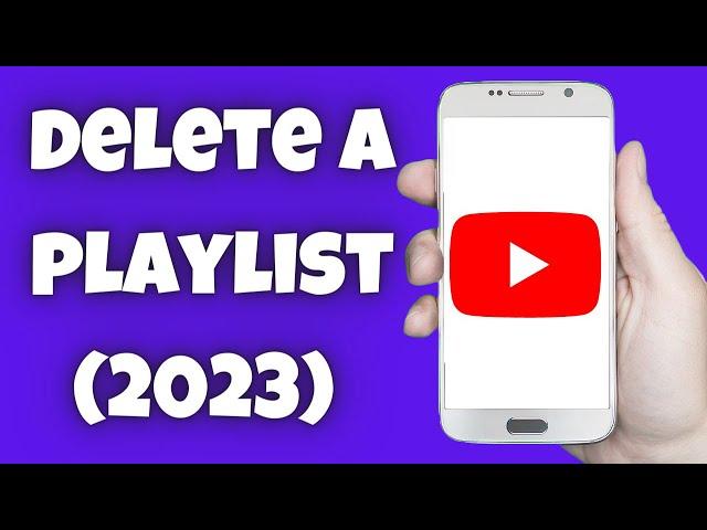 How to Delete Playlist on YouTube 2024!