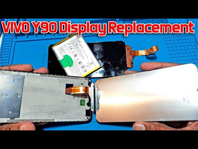 How to change replace Vivo Y90 Display Unit Panle LCD