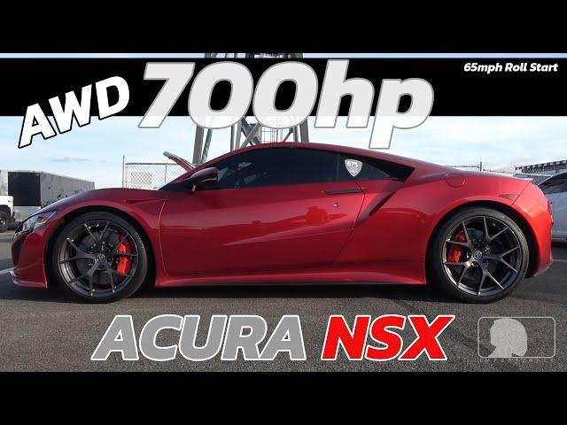 700hp Acura NSX AWD @ Race Motive Pocono Raceway