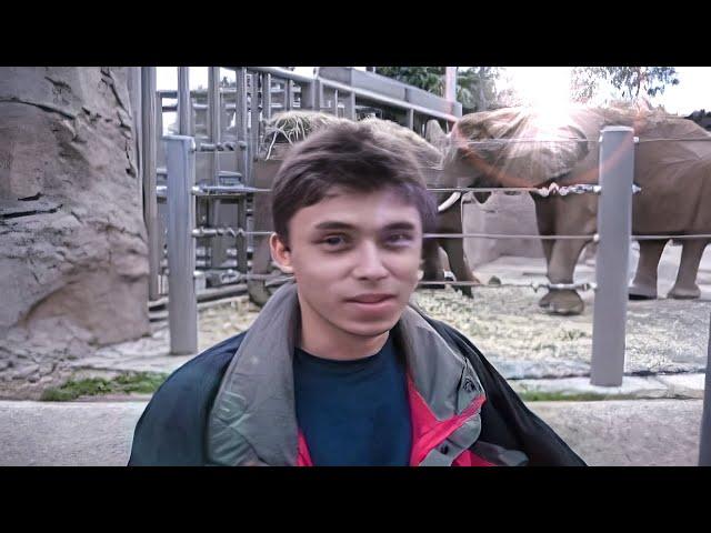 Me at the zoo - 4K Upscaled, 60 FPS