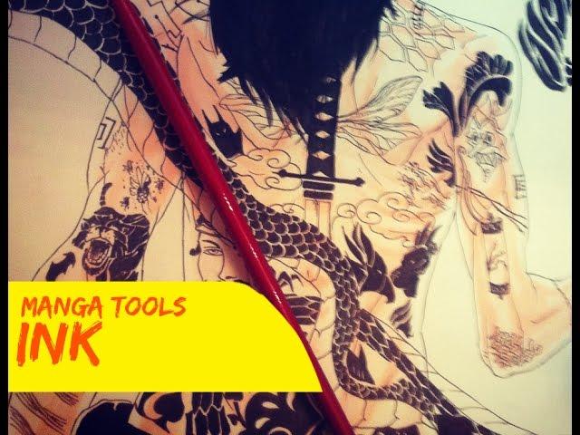 Manga Tools: Ink Tips & Types | Deleter, Pilot [ #Inktober ]