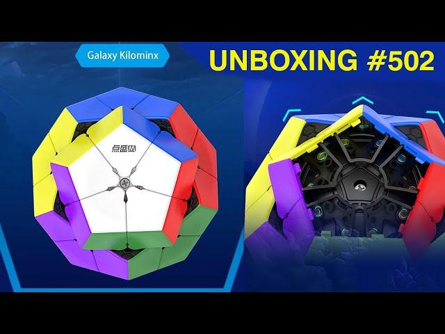 Unboxing №502 Первый Магнитный Киломинкс | Diansheng Galaxy Kilominx M