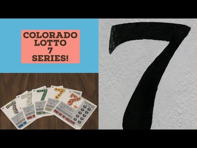 BUNCH OF 7's!! COLORADO LOTTO 7 SERIES SCRATCH TICKETS