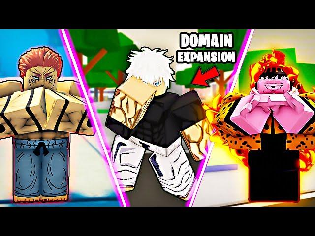 Using Domain Expansion In EVERY Battlegrounds Game (Roblox)