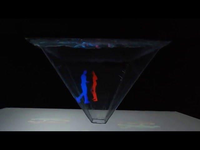 3D Hologram - Piramida