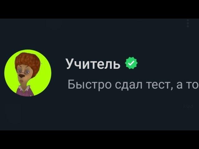 Когда надо сдавать тест | Барбоскины переписка | @chelX_memes