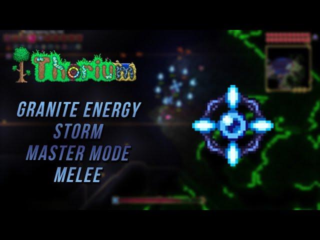 Terraria Thorium - Granite Energy Storm - Master Mode - Melee