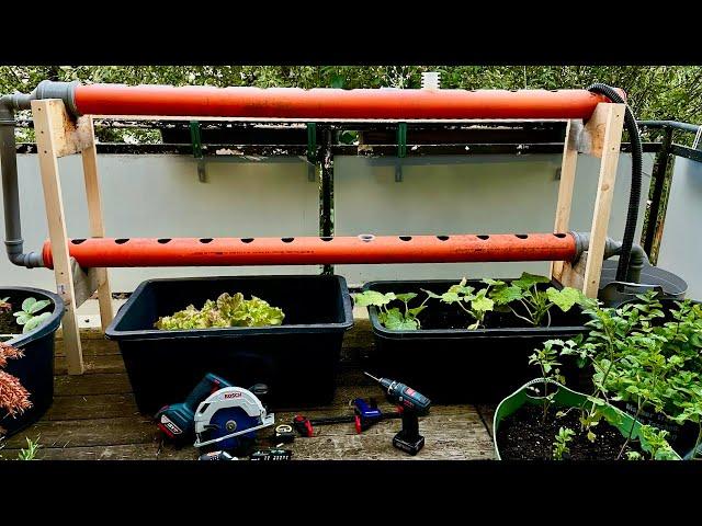 My hydroponics balcony system | Cybergarden part 2