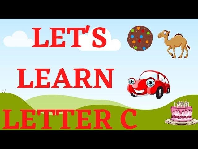 # Letter C lesson for kids | Letter C phonic sound ,words that start with letter c