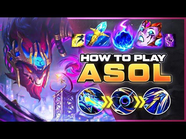 HOW TO PLAY AURELION SOL SEASON 14 | Build & Runes | Season 14 Asol guide | League of Legends